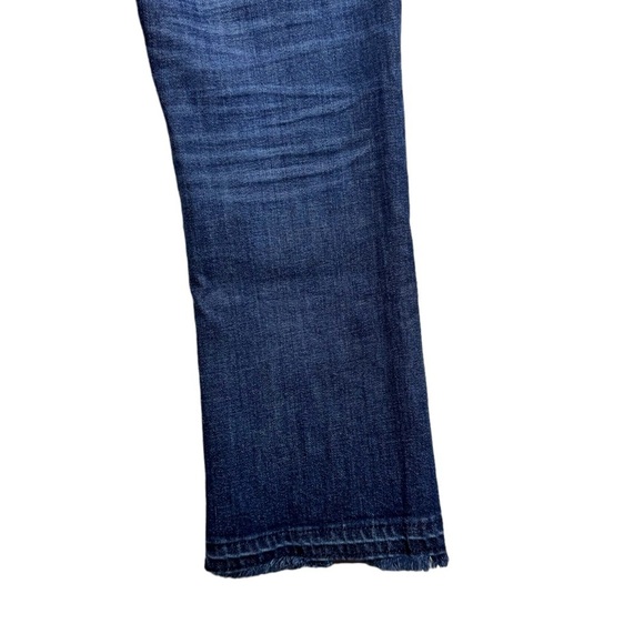 J. Crew Billie Demi Boot Crop Jeans High Rise Boot Leg Short Unsewn Raw Hem 28 - Picture 12 of 16